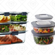 Rubbermaid Brilliance 14-Piece Set, $25 after 25% discount | Rubbermaid Premier 12-Piece Set, $17 after 25% discount